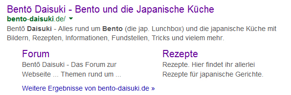 Meta Descriptions Beispiel